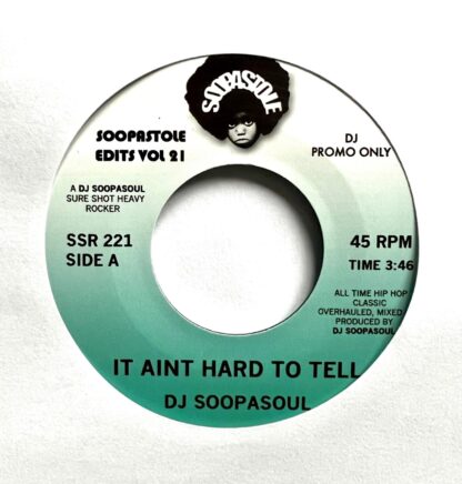 soopastole - it aint hard to tell - funk 7" vinyl