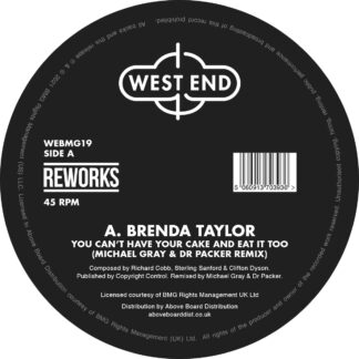 Brenda Taylor - nyc peech boys - disco 12" vinyl
