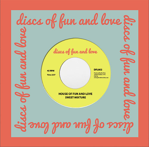 SWEET MIXTURE I Love / You 7 NEW VINYL Discs Of Fun And Love