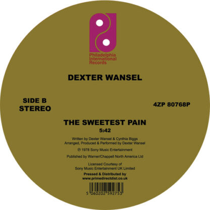 dexter wansel - sweetest pain - soul 12" vinyl