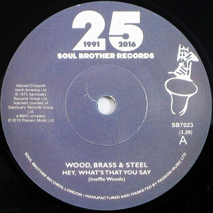 Wood brass and steel - always there - jazz funk 7 inch vinyl