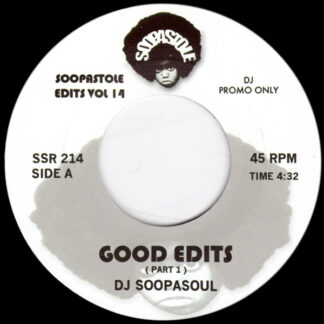soopastole - edits vol 14 - disco 7inch vinyl