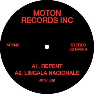 moton inc - jkriv edits - disco 12" vinyl