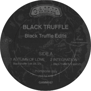Black Truffle - edits - jazz funk 12" vinyl
