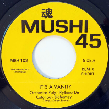 mushi 45 - it's a vanity