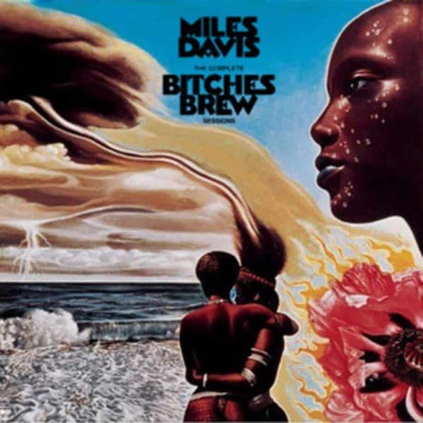Miles Davis Bitches Brew album cover.