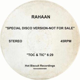 rahaan - tic & toc - hot biscuit recordings