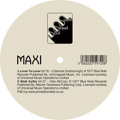 maxi - lover to lover - soul 12"