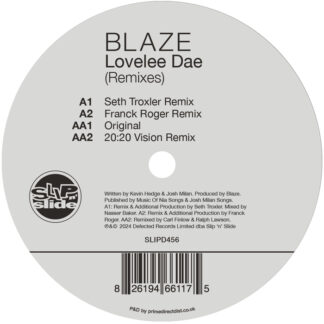 Blaze Lovelee Dae (Remixes) SLIP 'N' SLIDE