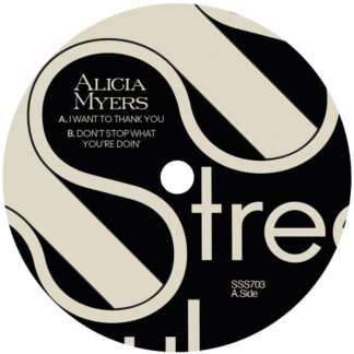 Alicia Myers I Want To Thank You / Don't Stop What You're Doin' SOUTH STREET SOUL