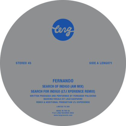 Fernando - Search of Indigo (Remixes)