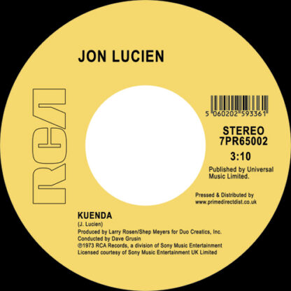 Jon Lucien Would You Believe In Me / Kuenda RCA