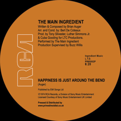 The Main Ingredient Happiness Is Just Around The Bend / Evening of Love