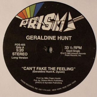 GERALDINE HUNT - CAN'T FAKE THE FEELING