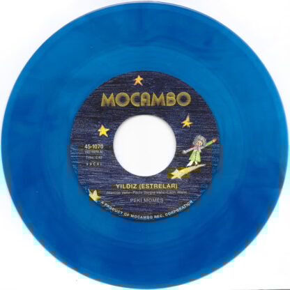 Peki Momés - (Estrelar) / Bahar  (Mocambo)7" Blue Vinyl