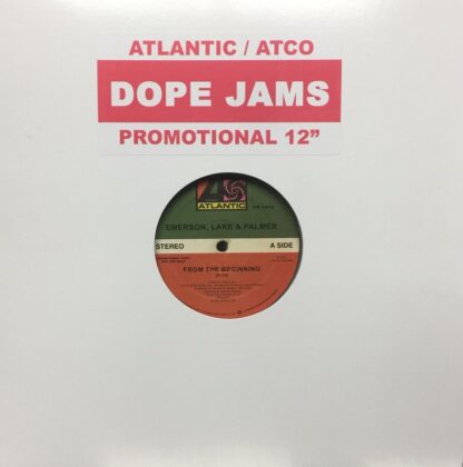 This special green slab of wax brings together two Emerson, Lake & Palmer tracks, one of them with a fresh twist from Dope Jams. The classic ballad 'From the Beginning' is rich in warm acoustic guitar and Greg Lake's evocative vocals so it stands as one of the band's most beloved and accessible moments. On the flip, 'When the Apple Blossoms Bloom.
