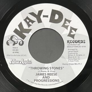 James Reese & The Progressions TITLE Throwing Stones (Kenny Dope Mixes) LABEL Kay-Dee Records CAT NO. KD083