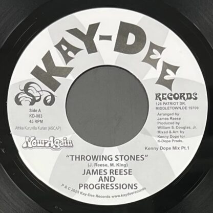 James Reese & The Progressions TITLE Throwing Stones (Kenny Dope Mixes) LABEL Kay-Dee Records CAT NO. KD083