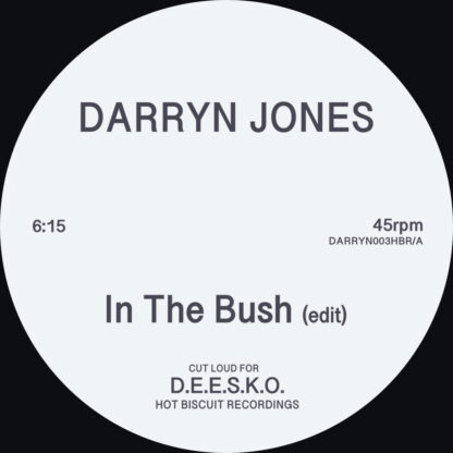  Darryn Jones “In The Bush/Now I Know