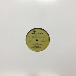 Pam Todd,Love Exchange Let's Get Together (Mr. K Edits) Shyrlden Records