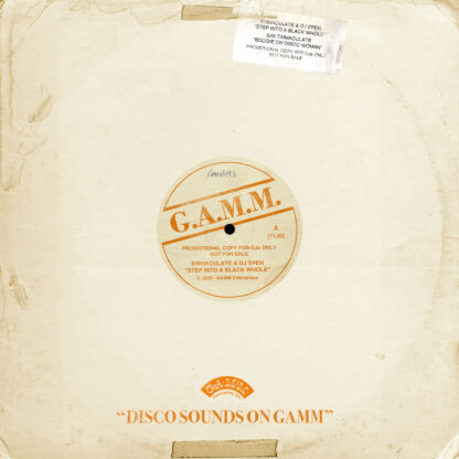 EMMACULATE & DJ SPEN STEP INTO A BLACK WHOLE (G.A.M.M)