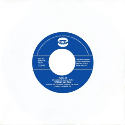 Spanky Wilson - Sunshine Of My Love/ You(BGP) 7"