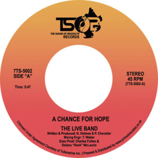 The Live Band A Chance For Hope TSOB Records