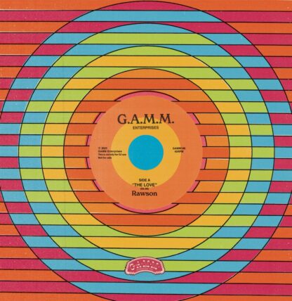 RAWSON THE LOVE / THE HURT (G.A.M.M)