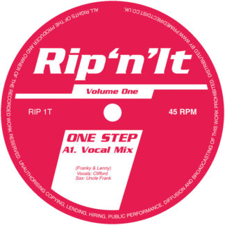 Rip ‘n’ It - One Step (Rip ‘n’ It) 12"