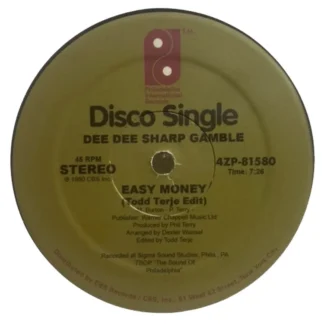 Dee Dee Sharp Gamble Easy Money (Todd Terje Edit) 12" Philadelphia International Records