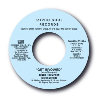 Jonah Thompson Inspirational - Get Involved (Izipho Soul) 7"