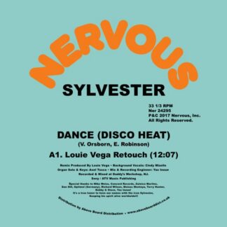 Sylvester  -Dance (Disco Heat) - Louie Vega Remixes (Nervous Records)12"