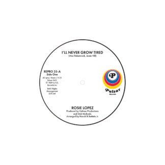 Rosie Lopez -I’ll Never Grow Tired / Too Hot To Hold (Kent)7" PRE-ORDER