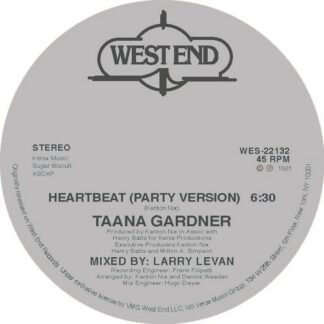 Taana Gardner - Heartbeat (West End) 12"