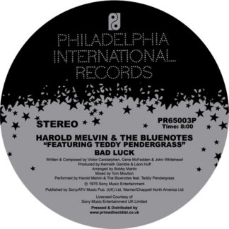 Harold Melvin & The Blue Notes feat. Teddy Pendergrass  -Bad Luck / Don't Leave Me This Way (Tom Moulton Mixes) (Philadelphia International Records) 12"