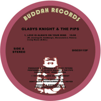 Gladys Knight & The Pips  - Love Is Always on Your Mind / Bourgie Bourgie (Buddah) 12"
