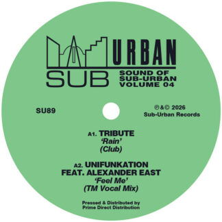 Tommy Musto / Kenny Dope / Mike Delgado / Matthias Heilbronn -The Sound Of Sub-Urban Volume 4 (Sub-Urban Records)12" PRE-ORDER