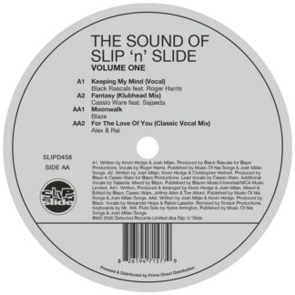 Black Rascals featuring Roger Harris / Cassio Ware / Blaze / Alex & Rai - The Sound Of Slip 'n' Slide, Vol. 1 (Slip 'n' Slide) 12" PRE-ORDER