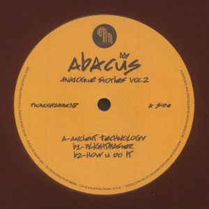 Abacus - Analogue Stories Vol 2 (Phonogramme France) 12" Brown Vinyl
