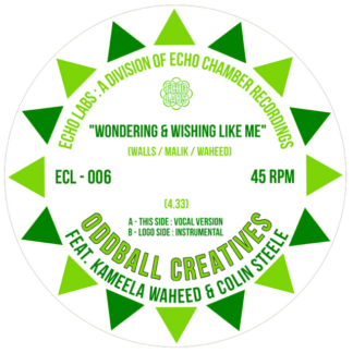 Oddball Creatives feat. Kameela Waheed & Colin Steele -Wondering & Wishing Like Me (Echo Lab) 7" PRE-ORDER