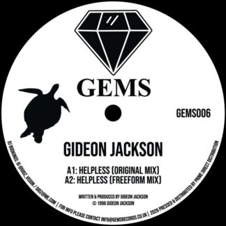 Gideon Jackson - Helpless / Sales In The Wind (GEMS) 12" PRE-ORDER