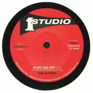 The Actions / The Tonettes- Music Like Dirt (Soul Jazz) 7"