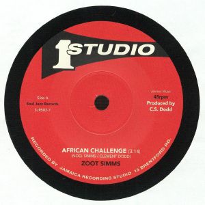 Zoot Simms  -African Challenge / Version (Soul Jazz) 7" PRE-ORDER