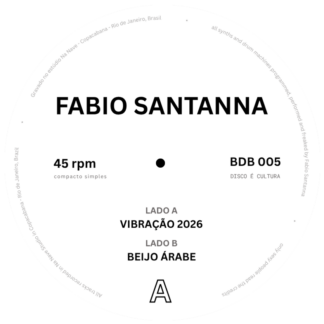 Fabio Santanna -Vibração 2026 (Beijinho Do Brasil) 7" PRE-ORDER