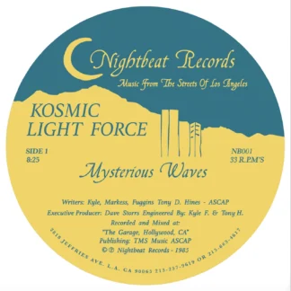 Kosmic Light Force - Mysterious Waves - Reissue (Night Beat)12" Pre-order